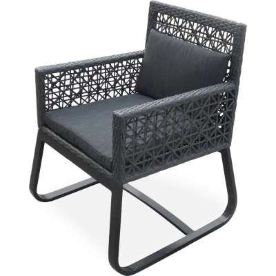 Wholesale outdoor furniture special design poly rattan garden chair for sale for RH100