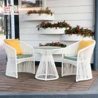 Big lots used hotel garden furniture outdoor rattan table set