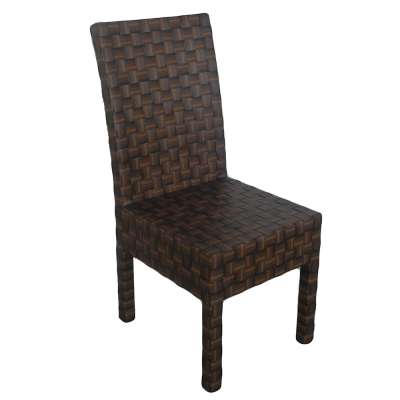 Latest design hot sell plastic rattan restaurant chair for RH149