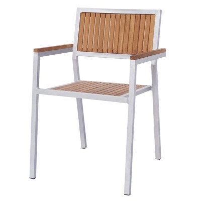 Hot sell outdoor wooden dining chair furniturefor RH320