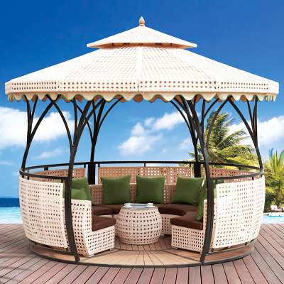 Outdoor leisure ways used patio furniture