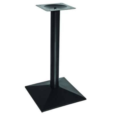 New design metal frame balck pedestal table base for RH356