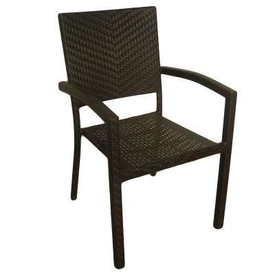 Stackable cheap restaurant armrests dining chairs for sale for RH158