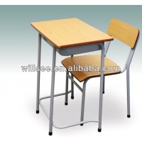 Promotion !!!SF-1006,New promotion school desk and chair set ,the cheapest student desk and chair set